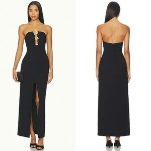 Acler Hawick Maxi Dress in Black